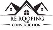 RE Roofing and Construction  logo