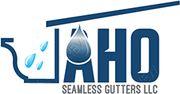 Aho Seamless Gutters logo