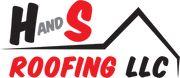 H AND S Roofing logo