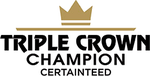 Certainteed: Triple Crown Award logo