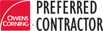 Owens Corning: Preferred Contractor logo