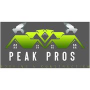 Peak pros roofing and construction  logo