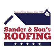 Sander and sons roofing  logo