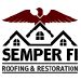 Semper Fi Roofing and Restoration logo