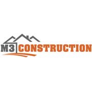 M3 Construction co logo