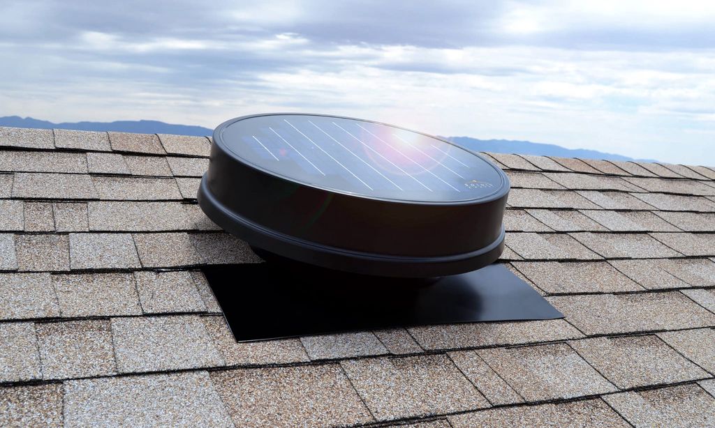 Solar Attic Fan Installation